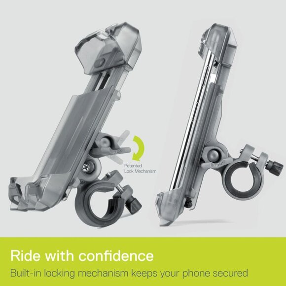 delta cycle XL smartphone adjustable phone holder bike bar mount - Picture 5 of 9